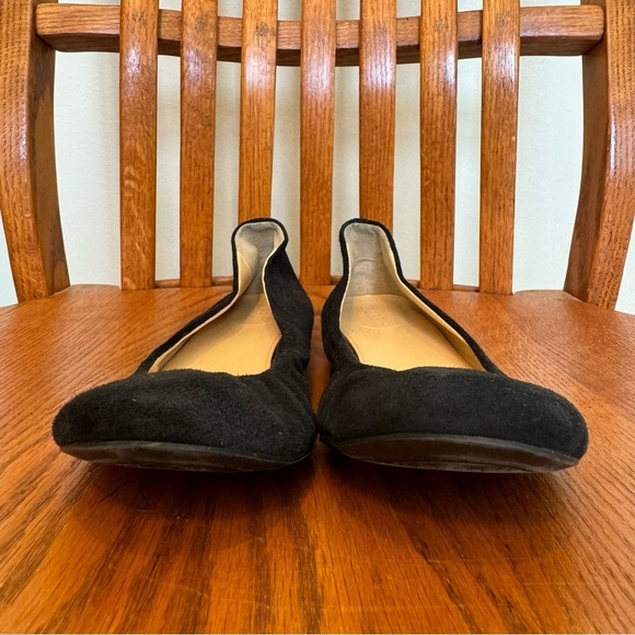 J.Crew Skimmer, Leather, Ballet, Suede, Flats, Size 8 - Picture 3 of 10